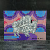 Giclée Prints & Notecards - White Buffalo and Pastel Sky