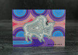 Giclée Prints & Notecards - White Buffalo and Pastel Sky