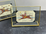 Original Ledger Art ~ Hymnal Pages ~ Three Original Works