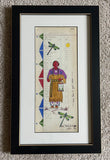 Assorted Framed Small Ledgers