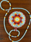 Beaded Star Pattern Medallions - Only 1 Left!