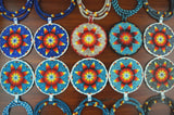 Beaded Star Pattern Medallions - Only 1 Left!