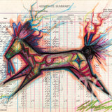 (Fine Art Prints) Ledger Art - 3 Works