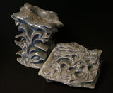 Floral Column Sage Bowl