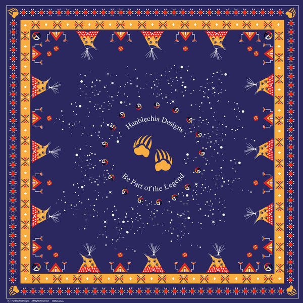Tribal Gathering Bandana – Seven Fires Art